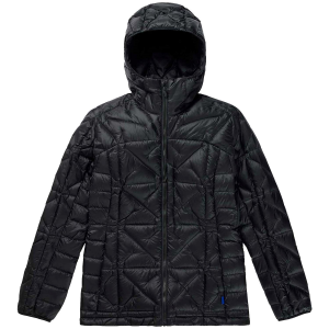 Women's Burton AK Baker Down Hooded Jacket 2024 in Black size X-Small | Nylon