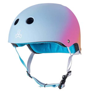 Triple 8 The Certfied Sweatsaver Skateboard Helmet 2026 in Pink size X-Small/Small