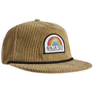 Airblaster Ninja Rainbow Corduroy Hat 2023 in Khaki