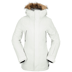 Women's Volcom Shadow Insulated Jacket 2023 in White size 2X-Large