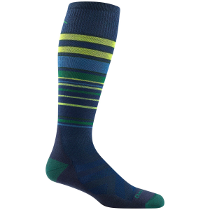 Darn Tough Snowpack OTC Midweight Socks 2025 in Blue size X-Large | Nylon/Spandex/Wool