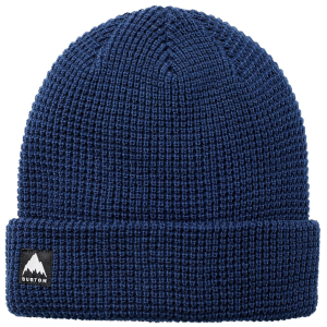 Burton Recycled Waffle Beanie Hat 2026 in Blue | Polyester