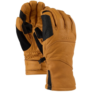 Burton AK Clutch GORE-TEX Leather Gloves 2026 in Brown size Small