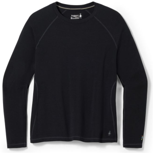 Women's Smartwool Classic Thermal Base Layer Plus Top 2025 in Black size X-Large