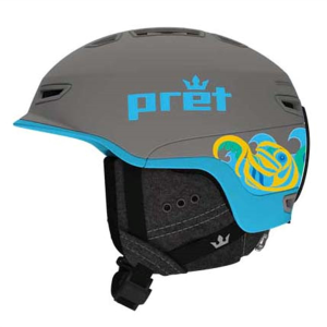 Pret Fury X MIPS Helmet 2025 in Grey size Medium