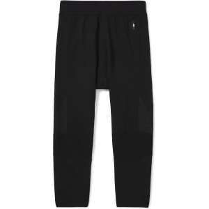 Smartwool Intraknit Thermal Base Layer 3/4 Bottoms Men's 2026 in Black size 2X-Large | Wool/Elastane/Polyester