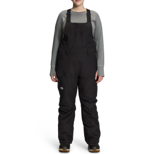 Women's The North Face Freedom Plus Bibs 2024 in Black size 1X
