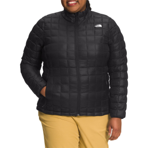 Women's The North Face ThermoBall(TM) Eco 2.0 Plus Jacket 2024 - X2X-Large in Black size 3X-Large