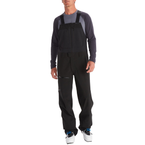 Marmot Refuge Pro Bib Pants Men's 2024 in Black size Small | Polyester