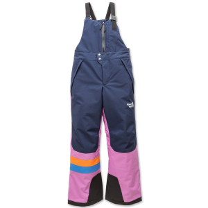 Kid's Town Hall Mountain Town Winter Bibs 2025 in Purple size X-Large | Nylon/Polyester