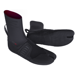 O'Neill 3mm Hyperfreak Fire Split Toe Wetsuit Boots 2024 in Black size 7