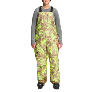 Women's The North Face Freedom Insulated Plus Bibs 2023 in Brown size 2X-Large | Nylon/Polyester