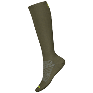 Smartwool Zero Cushion OTC Socks 2026 in Green size Medium | Nylon/Wool/Elastane