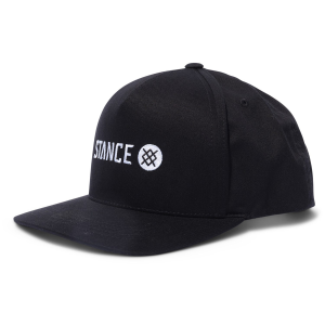Stance Icon Snapback Hat 2023 in Black | Cotton