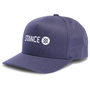 Stance Icon Snapback Hat 2023 in Blue | Cotton