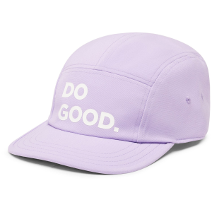 Cotopaxi Do Good 5-Panel Hat 2023 in Purple | Nylon/Cotton