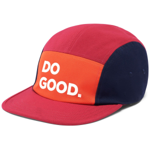 Cotopaxi Do Good 5-Panel Hat 2023 in Red | Nylon/Cotton