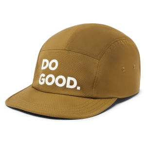 Cotopaxi Do Good 5-Panel Hat 2023 in Brown | Nylon/Cotton
