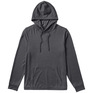 Vuori Sunday Element Hoodie Men's 2024 in Gray size Small | Elastane/Polyester