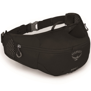 Osprey Savu 2 Lumbar Bottle Pack 2026 in Black | Nylon/Polyester