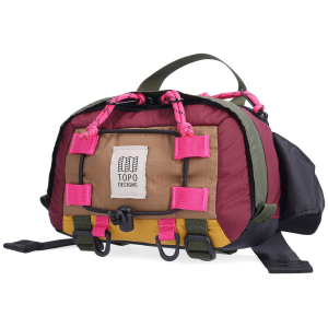 Topo Designs Mountain Hip Pack 2024 in Brown | Nylon