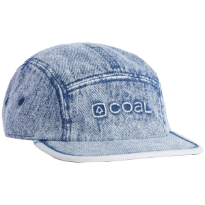 Coal The Edison Hat 2023 in Blue | Cotton/Leather/Polyester