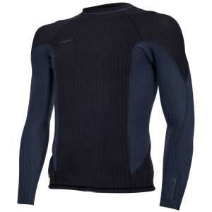 O'Neill 2mm Hyperfreak Comp-X Long Sleeve Top 2024 in Blue size Small | Rubber/Neoprene