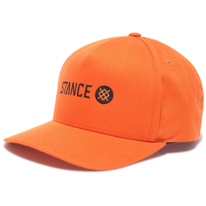 Stance Icon Snapback Hat 2023 in Orange | Cotton