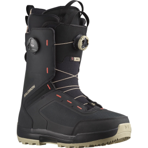 Salomon Echo Dual Boa Snowboard Boots 2025 in Black size 12.5 | Rubber