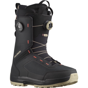 Salomon Echo Dual Boa Snowboard Boots 2025 in Black size 8.5 | Rubber