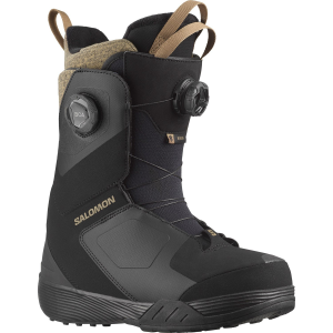 Women's Salomon Kiana Dual Boa Snowboard Boots 2025 in Black size 9