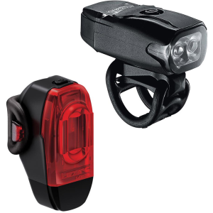 Lezyne KTV Drive / KTV Drive+ Bike Light Set 2025 in Black