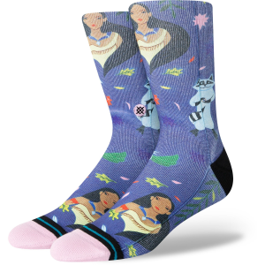 Stance Pocahontas By Estee Socks 2023 in Purple size Small | Nylon