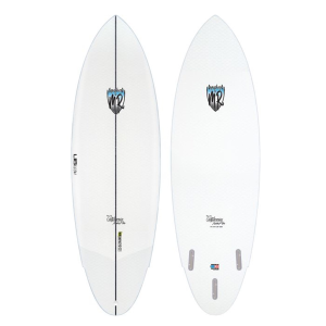 Lib Tech x MR x Mayhem California Twin Pin Surfboard 2024 in White size 5'6"