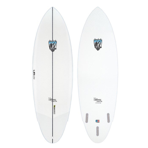 Lib Tech x MR x Mayhem California Twin Pin Surfboard 2024 in White size 5'6"
