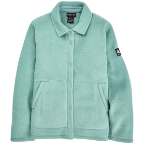 Women's Burton Cinder Fleece Snap Shirt 2023 in Blue size X-Large