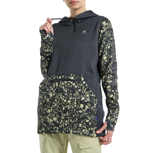 Women's Burton Oak Long Pullover Hoodie 2023 in Black size Small | Polyester