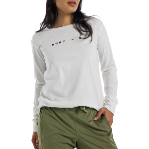 Women's Burton Storyboard 24 Long-Sleeve T-Shirt 2023 in White size X-Small | Cotton