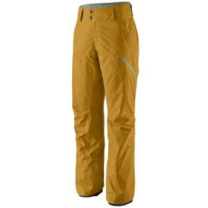 Women's Patagonia Powder Town Pants 2024 in Gold size Medium | Polyester