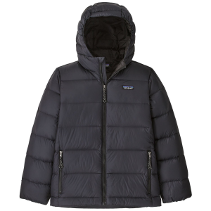 Kid's Patagonia Hi-Loft Down Sweater Hoodie 2024 in Black size Medium | Nylon/Plastic