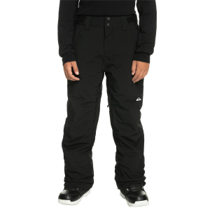 Kid's Quiksilver Estate Pants Boys' 2024 in Black size Small | Polyester