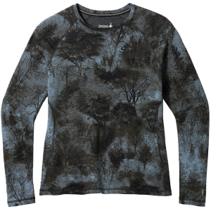 Women's Smartwool Classic Thermal Base Layer Plus Top 2024 - X2X-Large in Black size 3X-Large