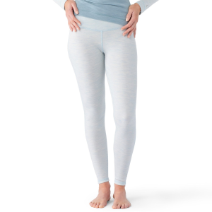 Women's Smartwool Classic Thermal Base Layer Bottoms 2024 in Gray size X-Small