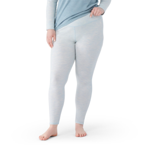 Women's Smartwool Classic Thermal Base Layer Plus Bottoms 2024 - X2X-Large in Gray size 3X-Large