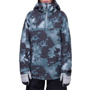 Women's 686 Upton Insulated Anorak Jacket 2024 in Green size X-Small