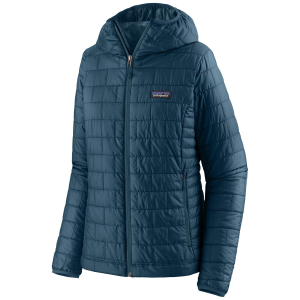 Women's Patagonia Nano Puff Hoodie 2024 - XXS in Blue size 2X-Small | Polyester