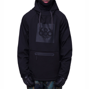 686 Waterproof Hoodie Men's 2026 in Black size Medium