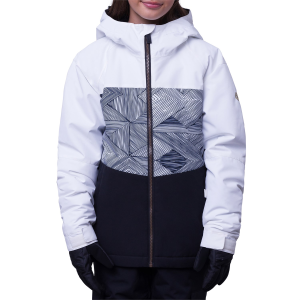 Kid's 686 Athena Insulated Jacket Girls' 2024 in White size X-Large