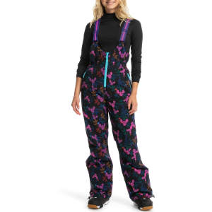 Women's Roxy X Rowley Insulated Bibs 2024 in Black size Small | Polyester