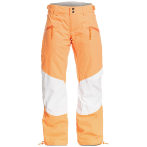 Women's Roxy Chloe Kim Woodrose Pants 2024 in Orange size X-Large | Polyester